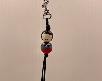 Bead Doll Charm