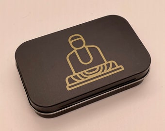 Gold Buddha tin