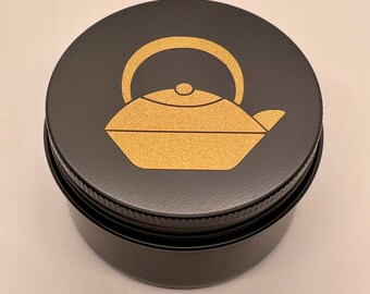 Japanese teapot tin