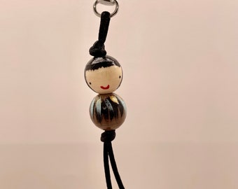 Doll Zipper Charm