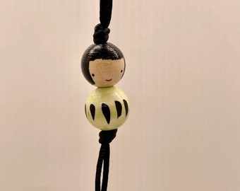 Doll Zipper Charm