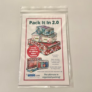ByAnnie Pack It In 2.0 Sewing Pattern