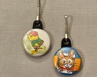 Bunny and Chick Charms