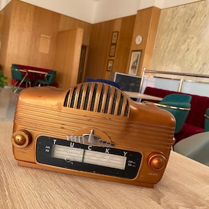 Vintage Tucky AM/FM Radio by Baimex | 1950s-60s Retro Style | Working | Collectible Radio Decor Vintage radio  old radio