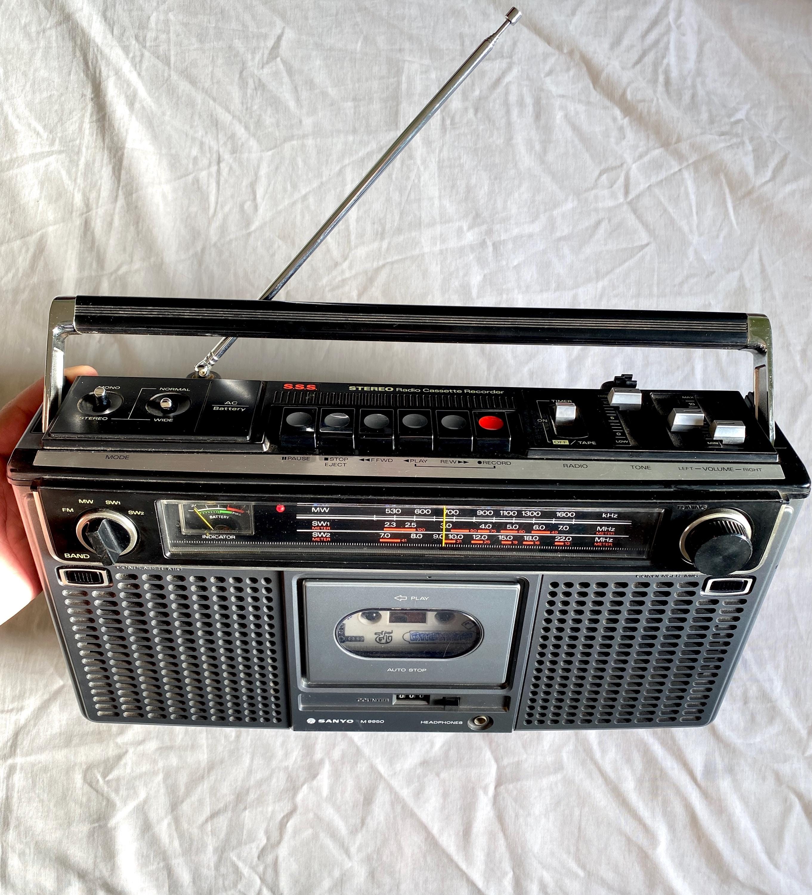 Platine Cassette Vintage ITT Schaub-Lorenz Recorder 87 – 1975-1978 – Fonctionne !