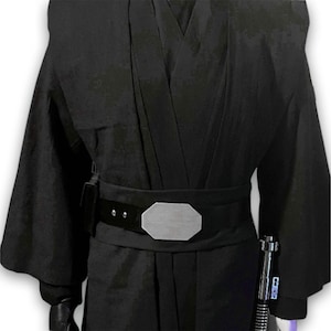 Real Leather Inspiring ROTJ Luke Skywalker Jedi Belt With Saber Clip And Pouch Jedi Custom Belt Star Wars Obi-Wan Kenobi Jedi Sith Belt Gift