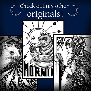 ORIGINAL Griffin Ink Drawing, Gothic, Gifts, Alice in Wonderland ...