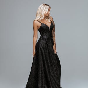 long black dress for masquerade party 16 Best Black masquerade dress ideas