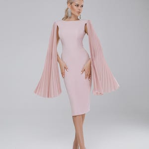 salmon pink homecoming dresses a line dresses homecoming Sparkly A-Line V Neck Pink Homecoming Dress with Feathers PD520 Custom Size / Pink-parroquiadesanalbertomagno.com