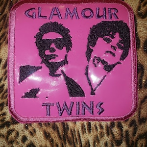 Manic Street Preachers Glamour twins patch