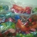 Merino, Grab Bags, Mini, Comb Top, Roving, Handdyed, Fiber, Handpainted, Spinning, Spinning Fiber, Wool, Batts, Felting ----6 mini Roving