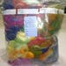 Surprise Grab Bag of Mixed Fiber spinning batts felting 2 oz