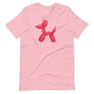 Dog T-Shirt, Balloon Animal Dog, Funny Shirt, Gift for Dog Lovers, Graphic Tee for Him Her, Pop Art T-Shirt, Cute Top, Comfortable Tee