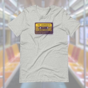 Unisex t-shirt, Cranberries, Fan Art, 90&#39;s Rock Band T-Shirt, Cassette T-Shirt, Cotton Blend Shirt, No Need To Argue, Linger T-Shirt