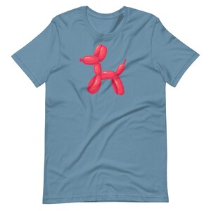 Dog T-Shirt, Balloon Animal Dog, Funny Shirt, Gift for Dog Lovers, Graphic Tee for Him Her, Pop Art T-Shirt, Cute Top, Comfortable Tee