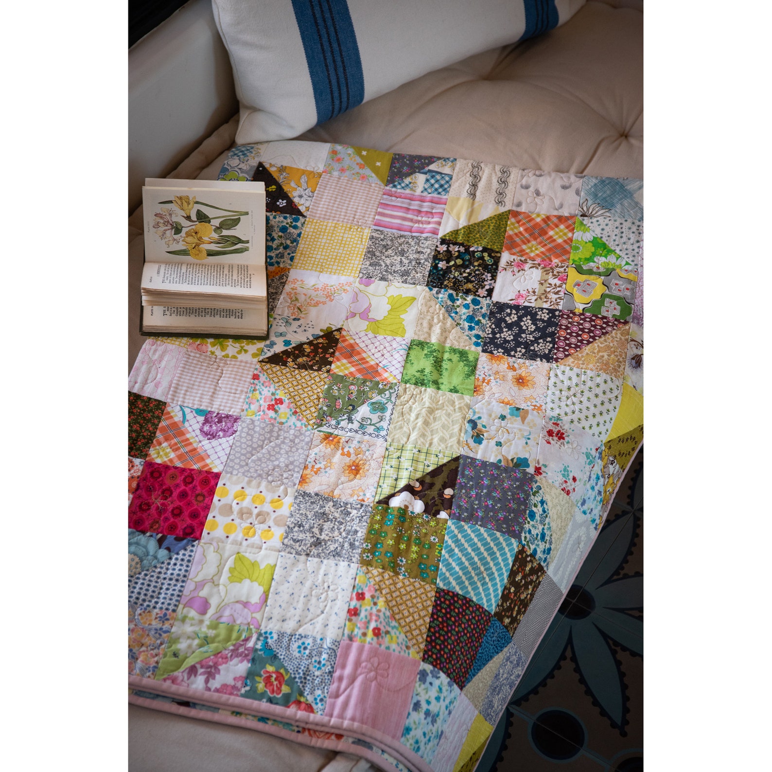 Nuts and Bolts Easy Quilt Pattern PDF, Instant Download, Modern Quilt Etsy