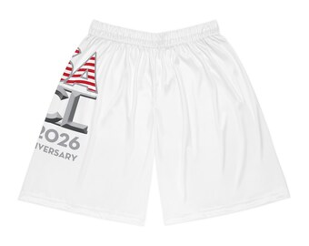 Patriotic Basketball Shorts - USA-CCL Edition for 4th of July Celebrations