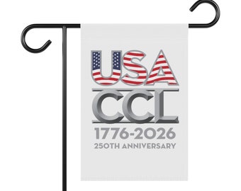 Patriotic Garden Decor - USA-CCL: Celebrating 250 Years of American Legacy - 4th of July - Patriotic - Garden & House Banner