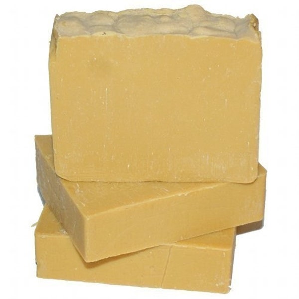 On Sale for Black Fri - Sexy Caitlyn Shea and Cocoa Butter Soap - Great for Dry Skin - Yellow Cold Process Soap