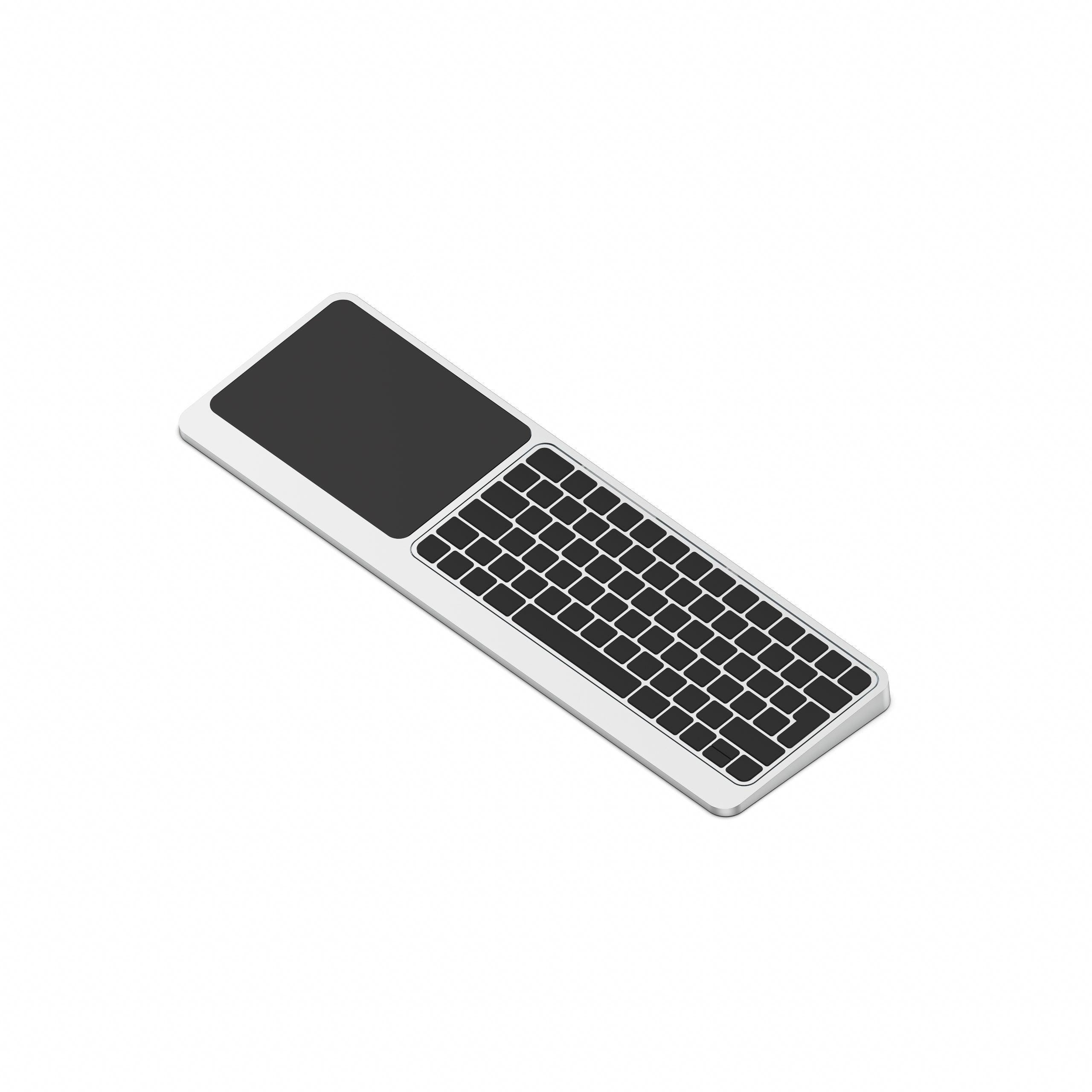 Aluminum Magic Keyboard and Trackpad Tray: Ergonomic Apple Desk