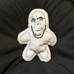 Cobson Soyjak Bean Bag Toy - BeanPal - Handmade Collectible Chudjak Poljak Wojak