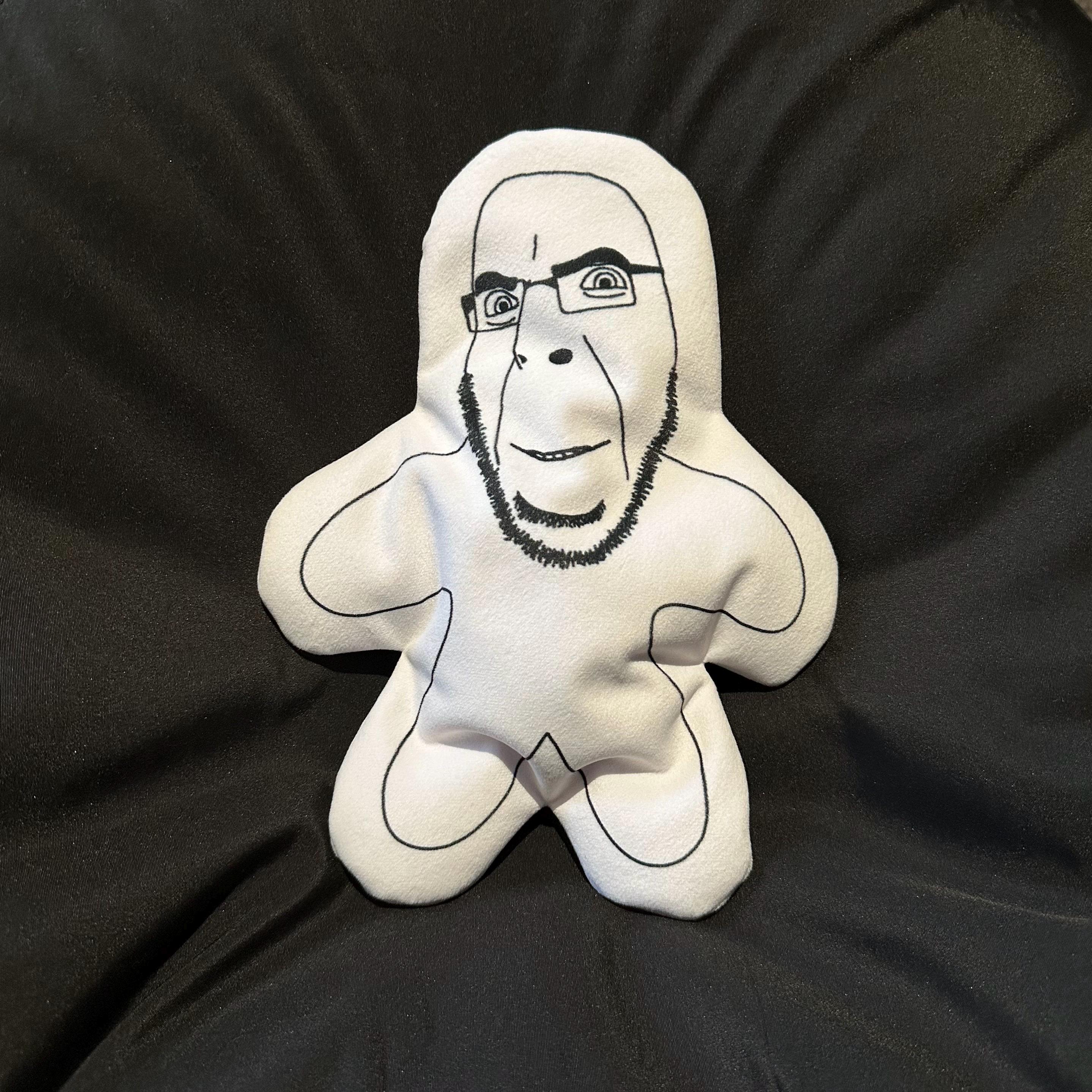 Cobson Soyjak Toy - Beanie or Squismallow Style - Handmade Collectible  Chudjak Poljak Wojak - Etsy