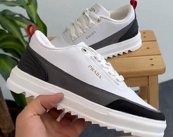 3 Colour White and Smoked Light Sole Stylish Men's Casual Shoes
