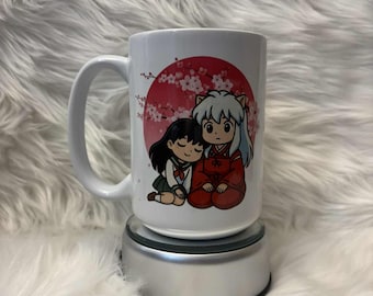 Inuyasha & Kagome Mug cup 15oz