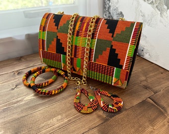 Africa clutch bag, Ankara purse, Ankara bag, African, Wedding gift, Her Gift, Women Gift, Mothers day gift, African purse ,Africa Print bag
