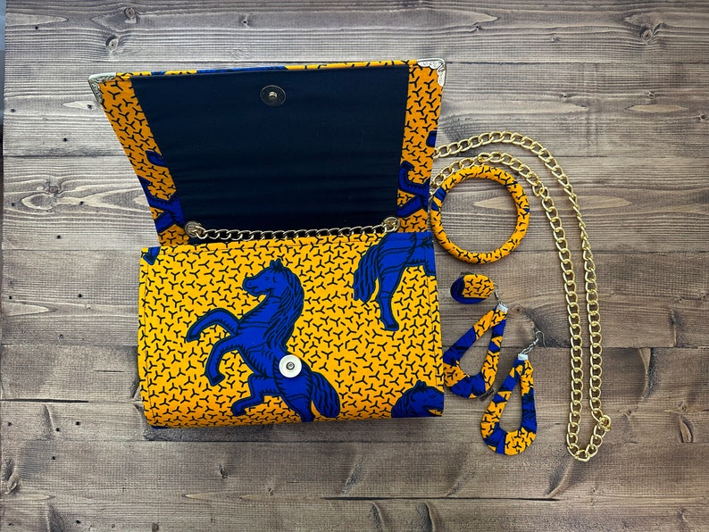 Ankara purse, Ankara bag, African, Wedding gift, Her Gift, Women Gift, Mothers day gift, African purse ,Africa Print bag, Africa clutch bag zdjęcie 4