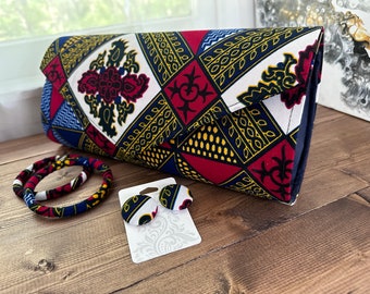 Mothers day gift, African purse ,Africa Print bag, Africa clutch bag, Ankara purse, Ankara bag, African, Wedding gift, Her Gift, Women Gift