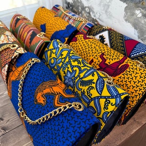 Africa clutch bag, Ankara purse, Ankara bag, African, Wedding gift, Her Gift, Women Gift, Mothers day gift, African purse ,Africa Print bag zdjęcie 8