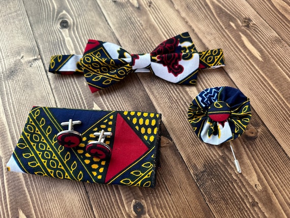 bow tie print fabric