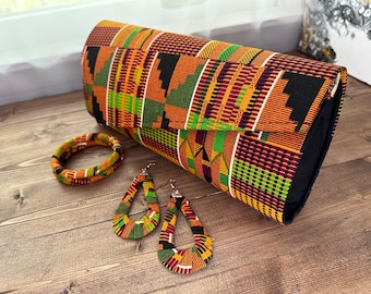 Ankara purse, African purse ,Africa Print bag, Africa clutch bag, African, Wedding gift, Her Gift, Women Gift, Mothers day gift ,Ankara bag