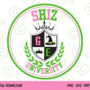 Clipart Inspired by Wicked the Musical | Wicked the Movie | PNG| SVG | pdf | Defy Gravity | Popular | Pink Goes With Green | SHIZ University