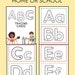Printable Traceable ABC Cards for Early Learners Educational Download ...
