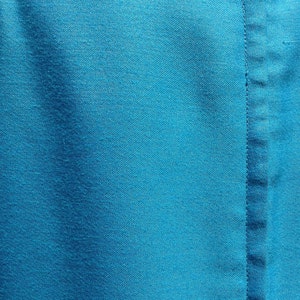 Vintage Aqua Blue Dress Beaded Collar Mad Men image 5