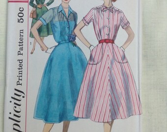 Simplicity Dress Pattern 2070 Slenderette