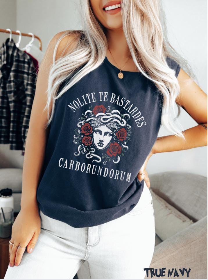 Medusa Nolite Te Bastardes Carborundorum top,Don't Let The Bastards Grind You Down shirt,Subtle Feminist tee,Anti Maga FDT Comfort Colors®