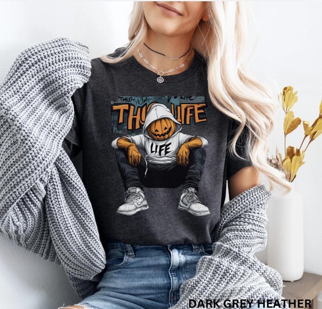 Thag Life Halloween Shirt,spooky Thag Life Shirt for Halloween,hip Hop