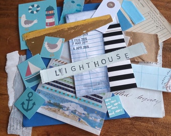 Lighthouse - Paper Ephemera Kit