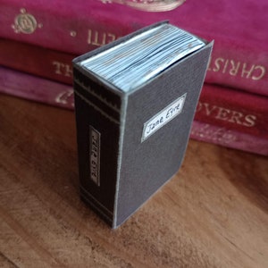 Jane Eyre Book-style Altered Matchbox Art image 4