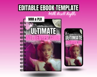 Done for You eBook template, MRR eBook, PLR eBook, DFY eBook, eBook Template, Resell Rights Included, Digital Products