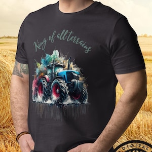 Farm Wear | Farm Life Gift | Farmer UnisexTshirt | Farming T-Shirts | Support Farmers Shirt | Gift For Farmer | Tractor Tee | Organic cotton