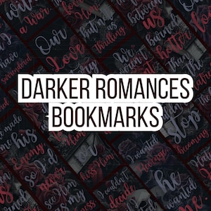 Smut Energy Reader Bookmarks Smutty Digital Printable Bookmarks | Dark Romance Bookmark | Instant Download| b ookmarks book marke