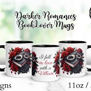 Romance Reader Coffee Mug | Bookish Gift for Best Friend | Dark Novel Lover Present | Literary Spicy Smut Merch | Valentine Gothic Cup