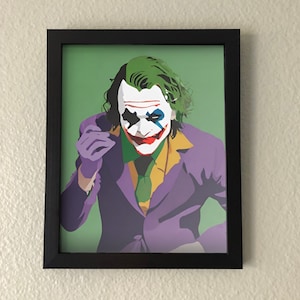 Joker Poster Wall Art Print - Digital Print