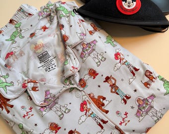 Toy Story Matching Family Pajamas | Bamboo Disney Inspired Family PJs | Adult Matching Pajama Set | Mommy and Me Pajamas