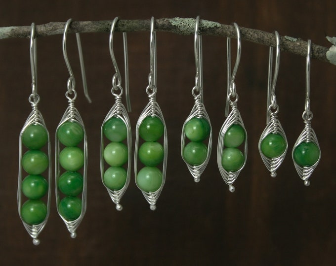 Pea Pod Earrings