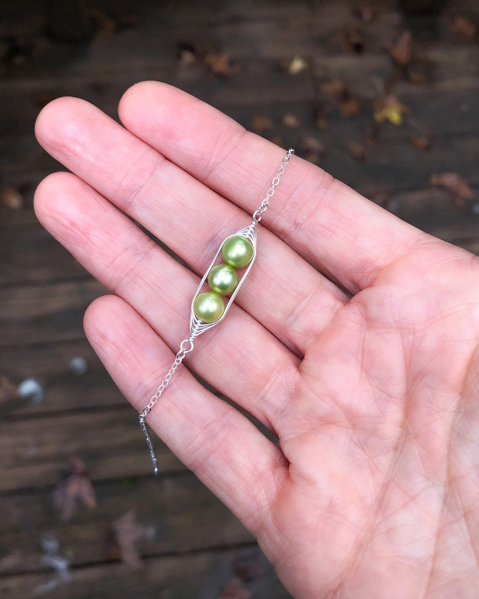 Peas in a Pod Bracelet Custom Gift for Her New Mom Twin Etsy